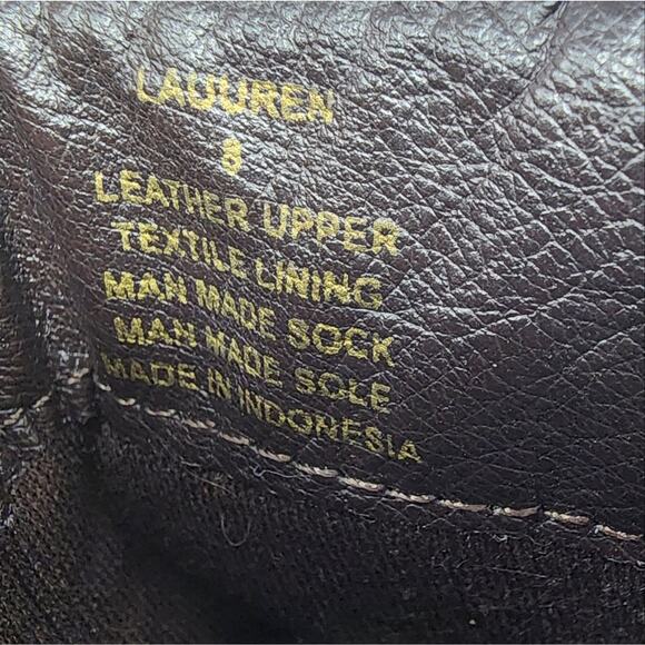 Steve Madden Lauren Taupe Ankle Booties Side Zip Laces Leather Boots Size 8 - Picture 6 of 9